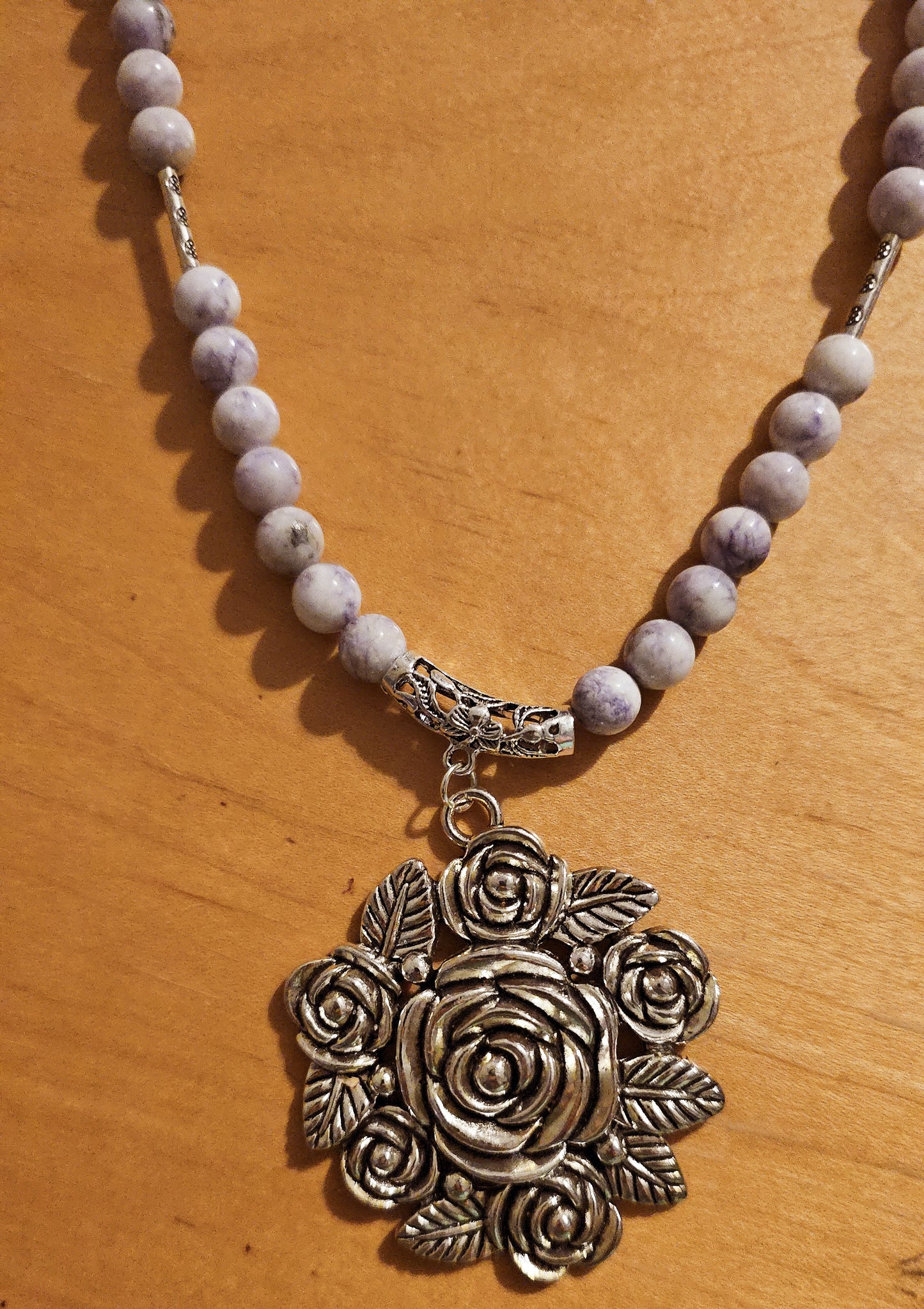 Violet Turquoise Necklace/Bracelet set (VIP quality stones)