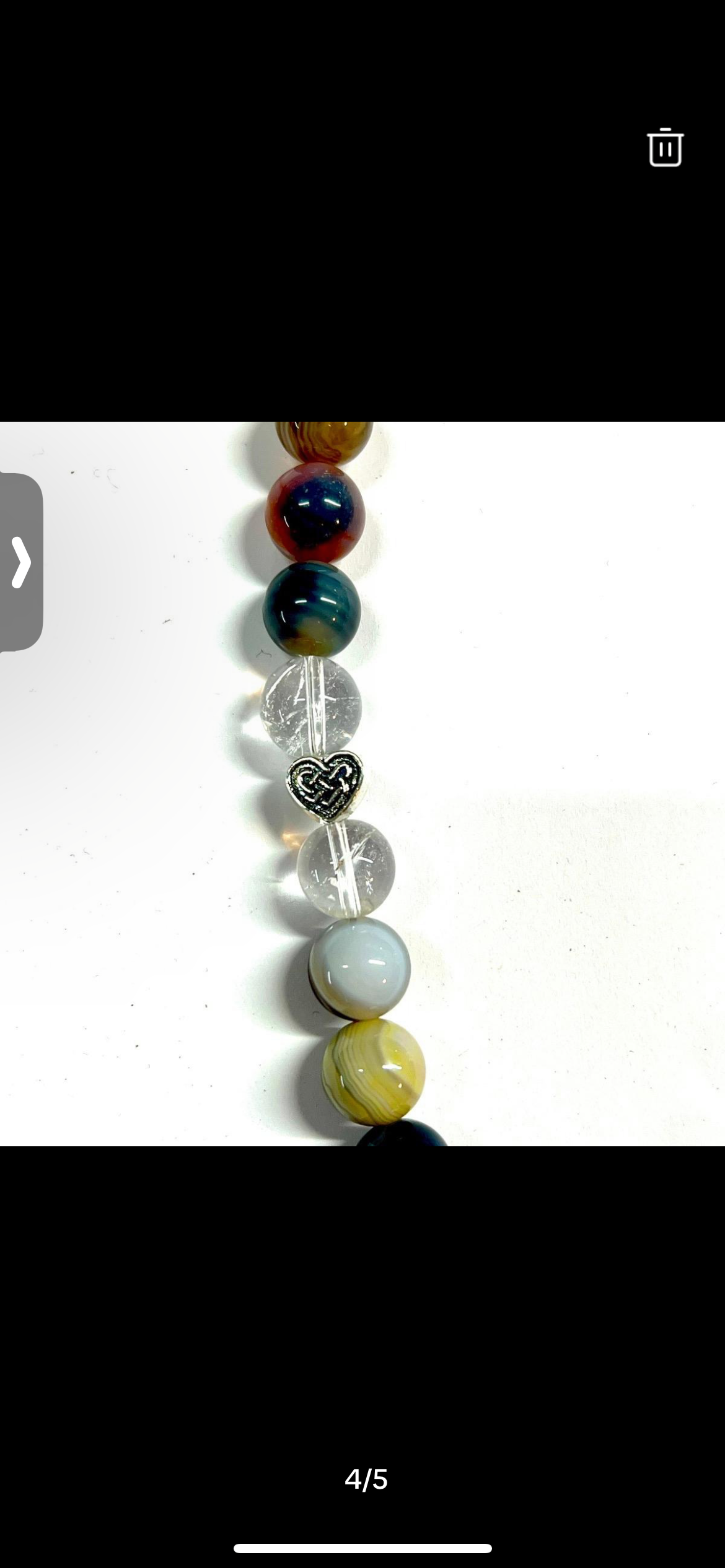 Botswana agate necklace/bracelet set
